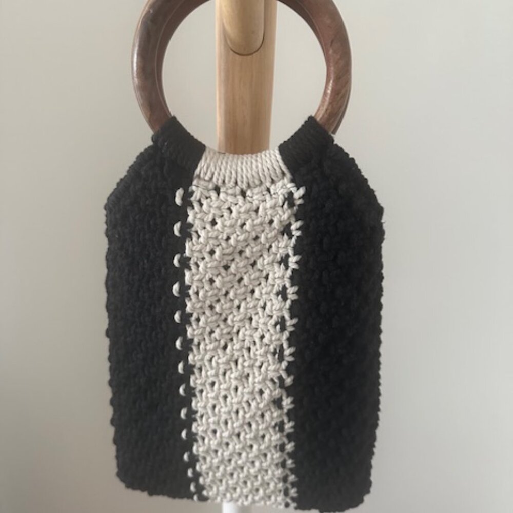 Laude the Label Gabby Mini Macrame Bag